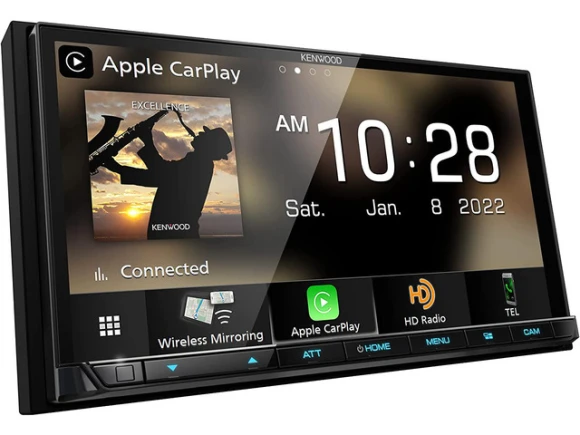Digital Media Receiver with DRV-N520 Camera — Car Infotainment System, KENWOOD