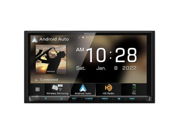 Digital Media Receiver with DRV-N520 Camera — Car Infotainment System, KENWOOD