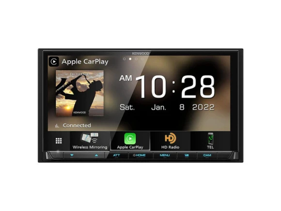 Digital Media Receiver with DRV-N520 Camera — Car Infotainment System, KENWOOD