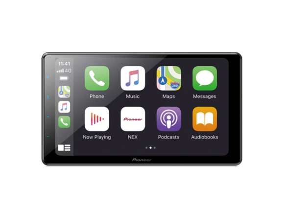 Digital Media Receiver with License Plate Camera — Car Infotainment System, Pioneer