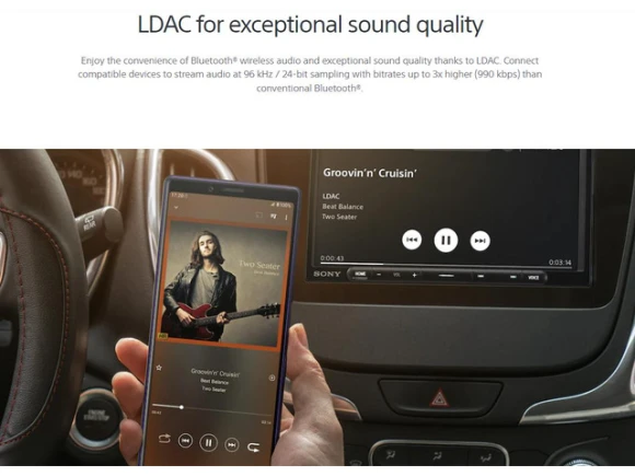 Digital media receiver — Car Infotainment System, Sony