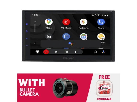 Digital Multimedia Receiver with Bullet Camera — Car Infotainment System, Pioneer