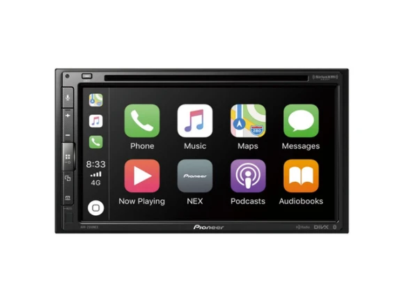 Double-DIN Multimedia CD/DVD Receiver — Car Infotainment System, Pioneer