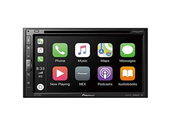 Double-DIN Multimedia CD/DVD Receiver — Car Infotainment System, Pioneer