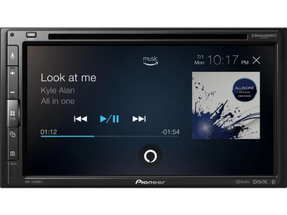 Double-DIN Multimedia CD/DVD Receiver — Car Infotainment System, Pioneer