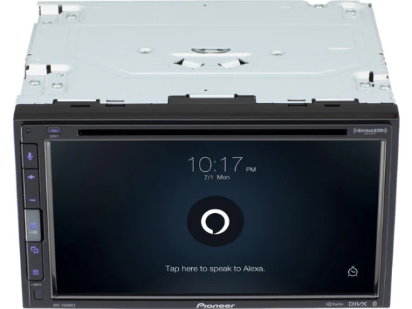 Double-DIN Multimedia CD/DVD Receiver — Car Infotainment System, Pioneer