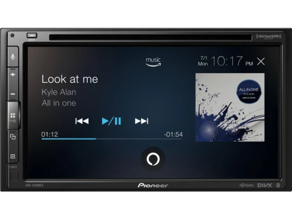 Double-DIN Multimedia CD/DVD Receiver — Car Infotainment System, Pioneer