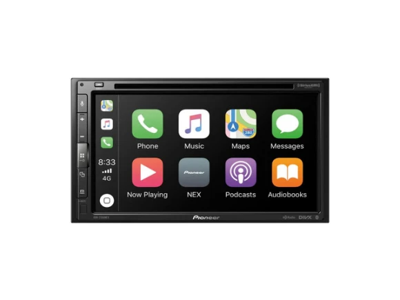 Double-DIN Multimedia CD/DVD Receiver — Car Infotainment System, Pioneer