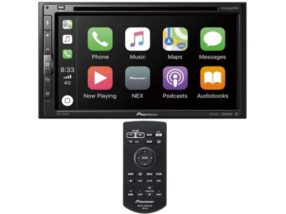 Double-DIN Multimedia CD/DVD Receiver — Car Infotainment System, Pioneer