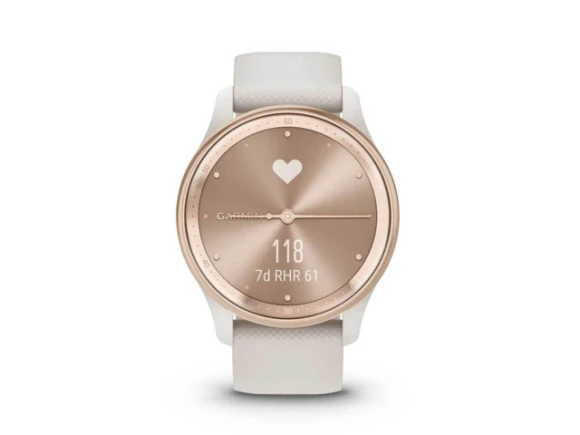 Ivory hybrid smartwatch — Smart Watch, Garmin