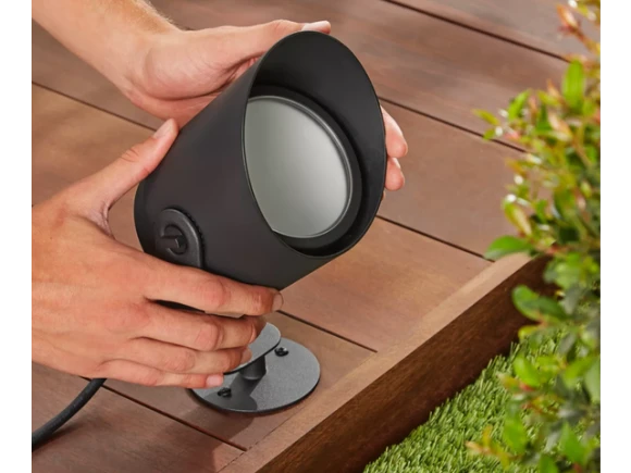 Lily XL Outdoor Spot Light — Smart Outdoor Lighting, Philips Hue