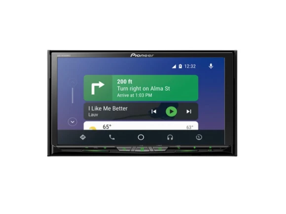 Multimedia DVD Receiver with Backup Bullet Camera — Car Infotainment System, Pioneer