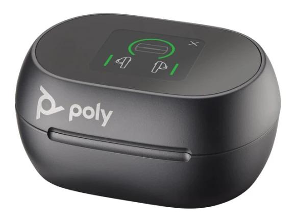 Wireless Mono Office Headset — Wireless Earbuds, Poly