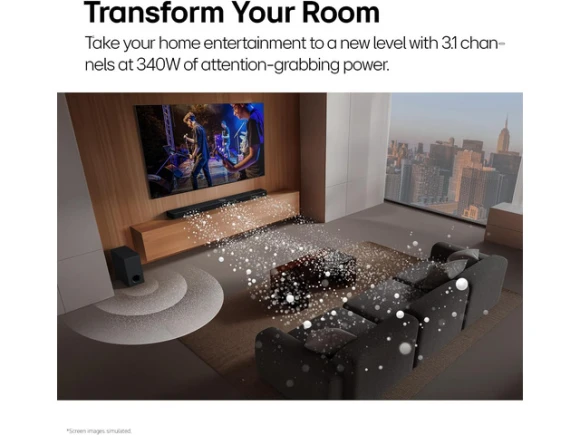 3.1-Channel TV Soundbar — Sound Bar, LG Electronics