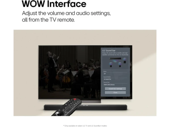 3.1-Channel TV Soundbar — Sound Bar, LG Electronics