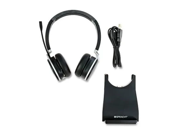Binaural Bluetooth headset — Wireless Earbuds, Spracht