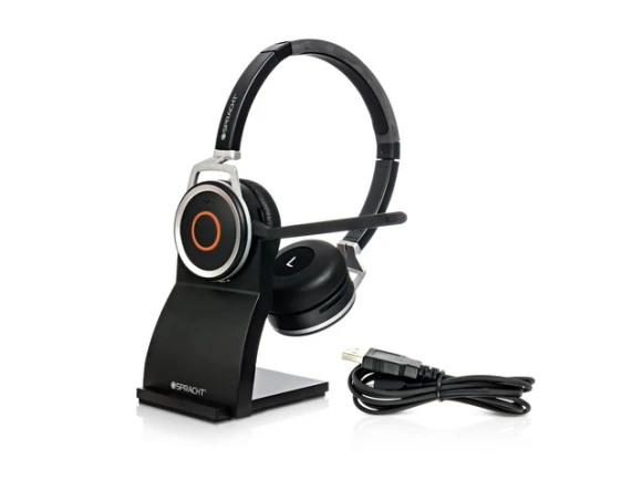 Binaural Bluetooth headset — Wireless Earbuds, Spracht