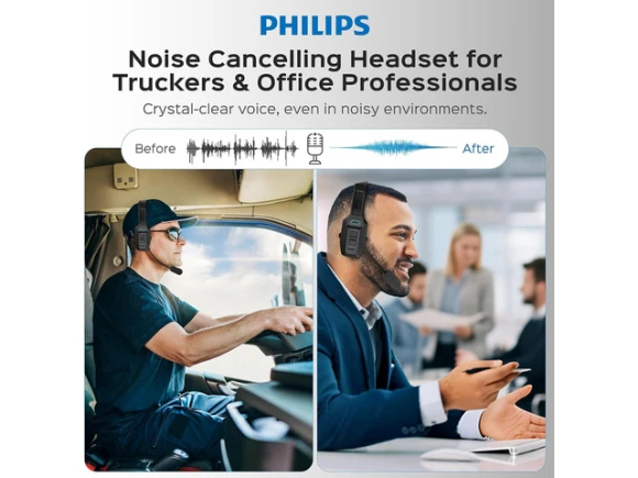 Bluetooth Headset — Wireless Earbuds, Philips