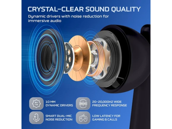Bluetooth Headset — Wireless Earbuds, Philips