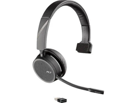 Bluetooth Single-Ear Headset — Wireless Earbuds, Plantronics