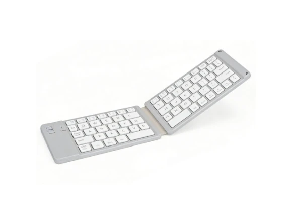 Foldable Bluetooth Keyboard, White — Bluetooth Keyboard, Dpofirs