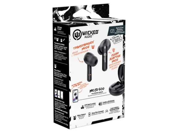 Mojo 500 True Wireless Bluetooth Earbuds — Wireless Earbuds, Wicked Audio