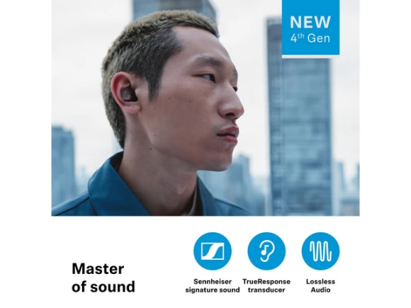 MOMENTUM True Wireless 4 Earbuds — Wireless Earbuds, Sennheiser