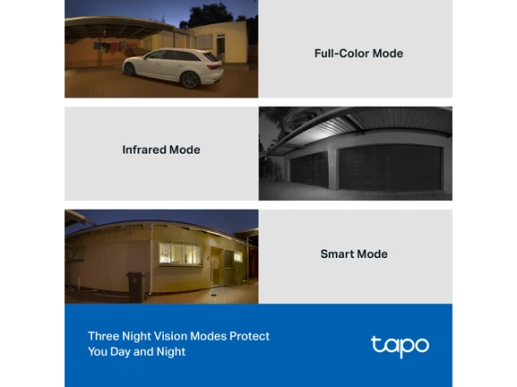 Outdoor Pan/Tilt Security Wi-Fi Camera — Security Camera, TP-Link