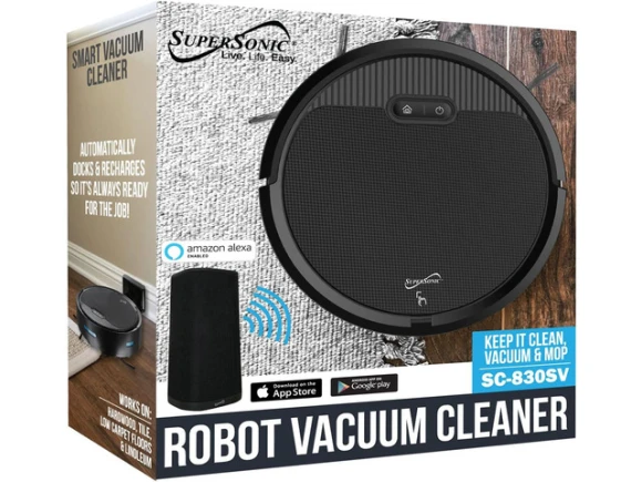 Robot Vacuum Cleaner — Robot Vacuum, Supersonic
