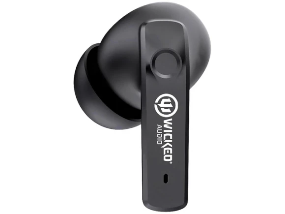 True Wireless Bluetooth Earbuds, Black — Wireless Earbuds, Wicked Audio