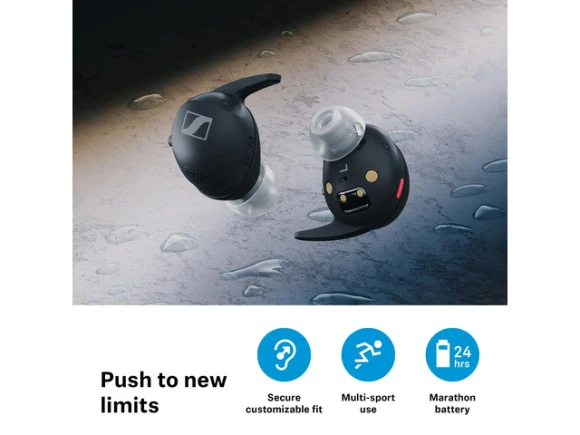 True Wireless Earbuds, Olive — Wireless Earbuds, Sennheiser