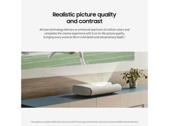 Ultra Short Throw Laser Projector — Smart Projector, Samsung