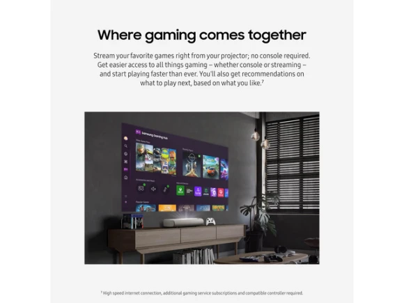Ultra Short Throw Laser Projector — Smart Projector, Samsung