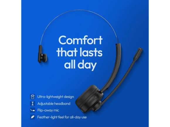 Wireless Bluetooth Headset — Wireless Earbuds, Philips
