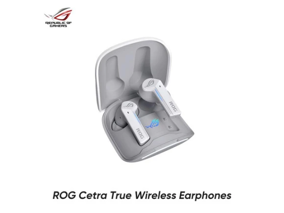 Wireless Earphones Moonlight White — Wireless Earbuds, Asus