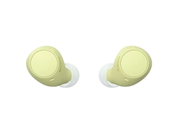 Yellow Truly Wireless Earbuds — Wireless Earbuds, Sony