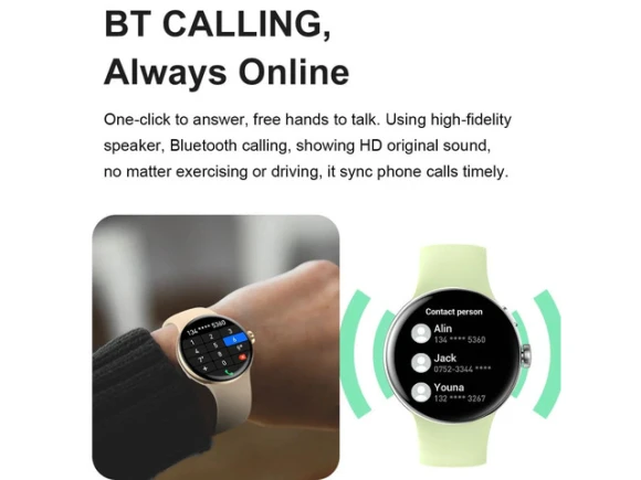 AMOLED Sports Smartwatch — Smart Watch, allentian