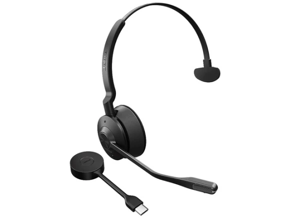 Black Mono Headset — Wireless Earbuds, Jabra