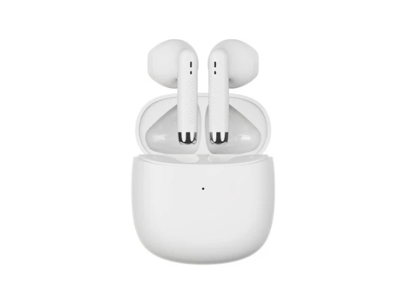 Bluetooth Wireless Earphones, White — Wireless Earbuds, ROCK