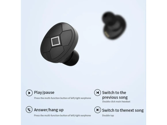 Bluetooth Wireless Stereo Headset — Wireless Earbuds, allentian