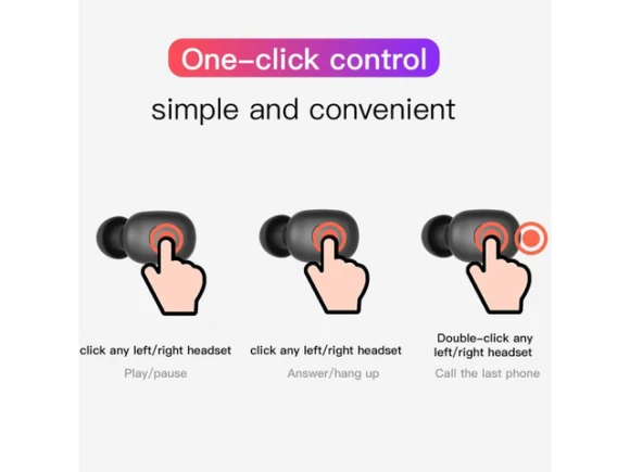 In-ear Bluetooth headset — Wireless Earbuds, Bluedio