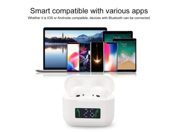 In-Ear Wireless Bluetooth Earphones — Wireless Earbuds, allentian