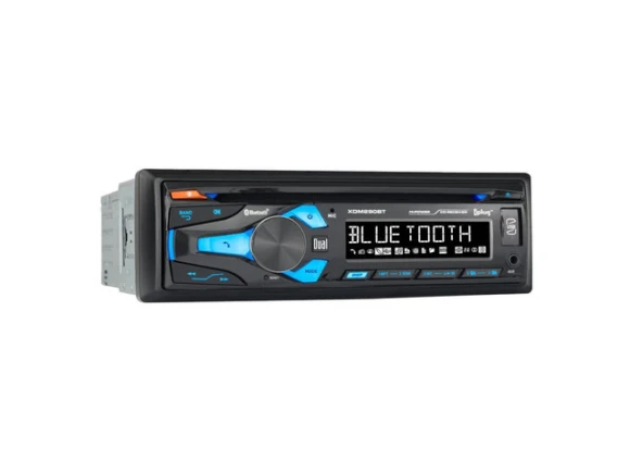 Single-DIN CD/MP3 Player and AM/FM Receiver — Car Infotainment System, Dual