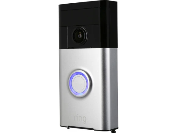 Smart Video Doorbell, Satin Nickel — Video Doorbell, Ring
