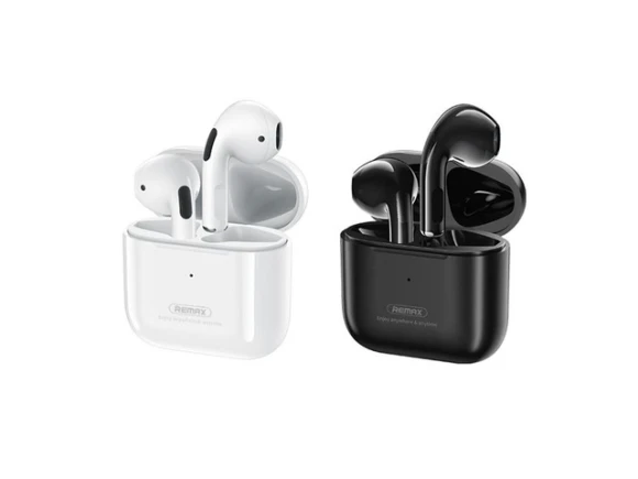True Wireless Bluetooth Earphones, Black, Enhanced Version — Wireless Earbuds, REMAX