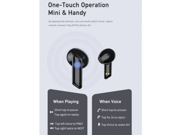 True Wireless Stereo Bluetooth Earphones — Wireless Earbuds, AWEI