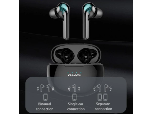 TWS Bluetooth Sports Headset — Wireless Earbuds, AWEI