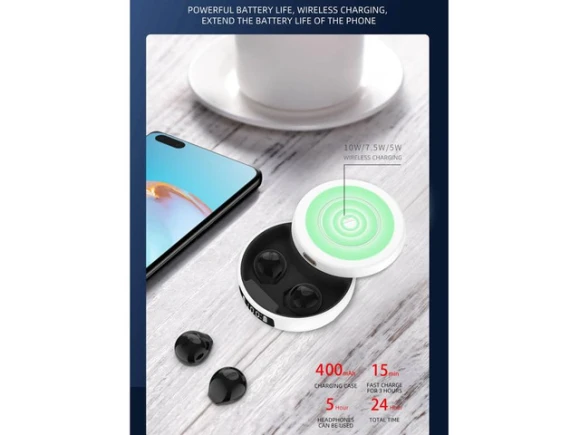 TWS Wireless Bluetooth Earphones — Wireless Earbuds, allentian