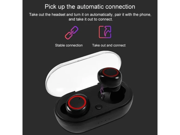 Wireless Stereo Bluetooth Headset — Wireless Earbuds, allentian