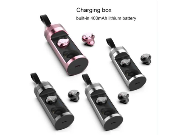 Wireless Stereo Earphones, Grey — Wireless Earbuds, SARDiNE